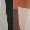 Cuadro abstracto pintado en lienzo geométrico boho chic 100x80 cm Naruk Oferta