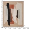 Cuadro abstracto pintado en lienzo geométrico boho chic 100x80 cm Naruk Catálogo