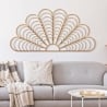 Panel decorativo de pared efecto bambú abanico 160x80 cm Panama Venta