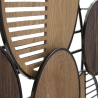 Panel decorativo de pared madera metal boho chic 134x69cm Woody Rebajas