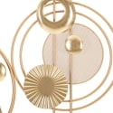 Panel decorativo de pared 3D en metal dorado 80x49,5 cm Goldy Oferta