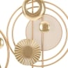 Panel decorativo de pared 3D en metal dorado 80x49,5 cm Goldy Oferta