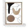 Panel decorativo 3D moderno de madera y metal para pared Astroy Catálogo