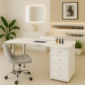 Mesa de manicura Reconstrucción de uñas Aspirador para esteticista Manoop Oferta
