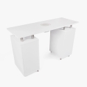 Mesa de manicura para reconstrucción de uñas con aspiradora y cajones Tibi Modelo