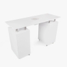 Mesa de manicura para reconstrucción de uñas con aspiradora y cajones Tibi Modelo