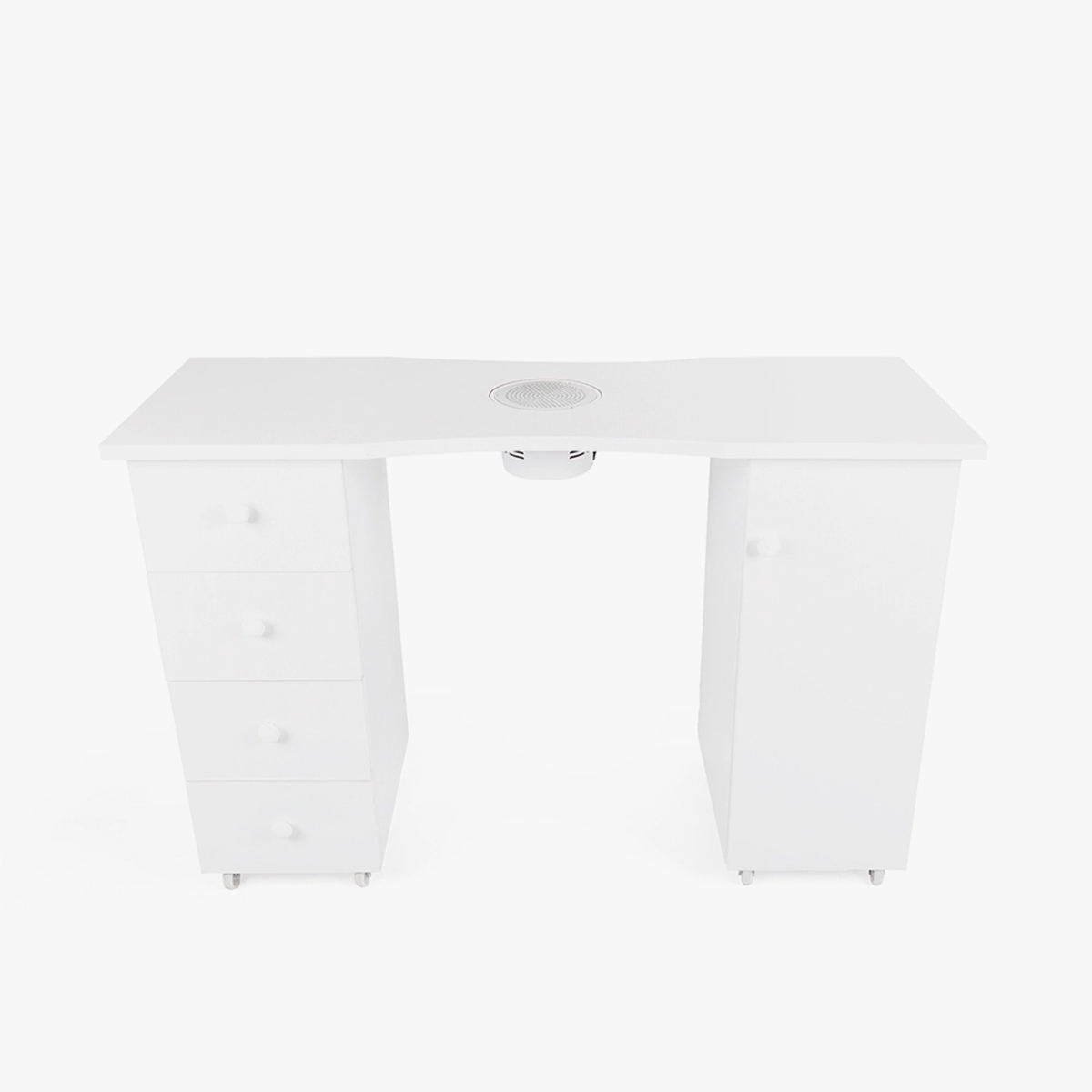 Mesa para manicura y reconstrucción de uñas con aspiradora y cajonera Tone Promoción