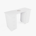 Mesa para manicura y reconstrucción de uñas con aspiradora y cajonera Tone Oferta