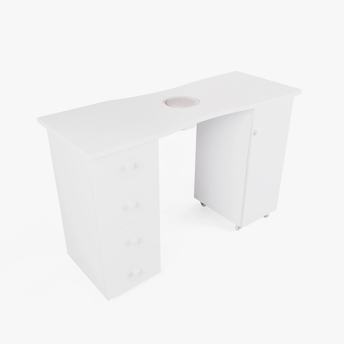 Mesa para manicura y reconstrucción de uñas con aspiradora y cajonera Tone Promoción Mesa para manicura y reconstrucción de uñas con aspiradora y cajonera Tone Promoción