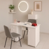 Mesa para manicura y reconstrucción de uñas con aspiradora y cajonera Tone Descueto