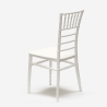 Stock 20 Silla Blanca Vintage para Catering Bares Restaurantes y Cocinas Modelo