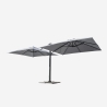 Sombrilla 3x3 doble profesional para bares, jardines, hoteles Oslo Rebajas