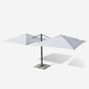 Sombrilla 3x3 doble profesional para bares, jardines, hoteles Oslo Elección