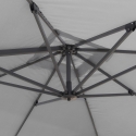 Sombrilla 3x3 doble profesional para bares, jardines, hoteles Oslo 
