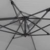 Sombrilla 3x3 doble profesional para bares, jardines, hoteles Oslo 