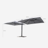 Sombrilla 3x3 doble profesional para bares, jardines, hoteles Oslo 