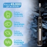 Cepillo dental sónico recargable 4 cabezales 4 modos Identity Decise Medidas