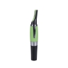 Afeitadora de precisión a batería con LED, 2 peines, negro y verde, Spark Oferta