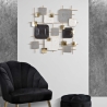 Panel decorativo abstracto 3D estilo geométrico Square Venta