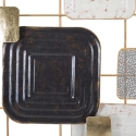 Panel decorativo abstracto 3D estilo geométrico Square Descueto