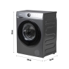 Lavadora 8 Kg 11 programas automáticos 1200 RPM Lundar 