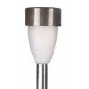 Set de 12 lámparas de camino acero inoxidable con sensor crepuscular Salto Rebajas