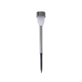 Set de 12 lámparas de camino acero inoxidable con sensor crepuscular Salto Promoción