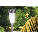 Set de 12 lámparas de camino acero inoxidable con sensor crepuscular Salto Oferta