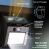 Lámpara de paso con sensor crepuscular LED 3 intensidades Fiora Descueto