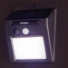 Lámpara de paso con sensor crepuscular LED 3 intensidades Fiora Rebajas