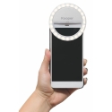 Lámpara portátil de selfie LED con 3 intensidades ajustables Zevra Rebajas