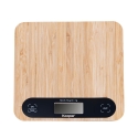 Báscula de cocina digital de bambú 20,5x20,5x2,75 cm Paxel Venta
