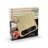 Báscula de cocina digital de bambú 20,5x20,5x2,75 cm Paxel Oferta