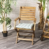 Cojín para silla 40x40 cm acolchado e impermeable Tavun Venta