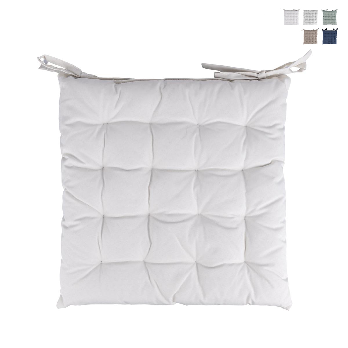 Cojín para silla 40x40 cm acolchado e impermeable Tavun Promoción Cojín para silla 40x40 cm acolchado e impermeable Tavun Promoción