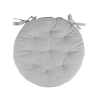 Cojín redondo para silla de exterior 40 cm impermeable Rakil 