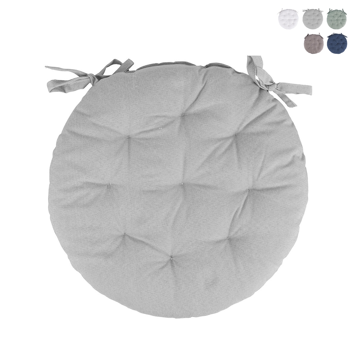 Cojín redondo para silla de exterior 40 cm impermeable Rakil Oferta Cojín redondo para silla de exterior 40 cm impermeable Rakil Oferta