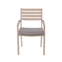 Mesa de jardín exterior + 6 sillas de aluminio con cojines Ibiza Catálogo