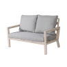 Set de jardín con sofá, mesa y 2 sillones con cojines Ibiza Descueto