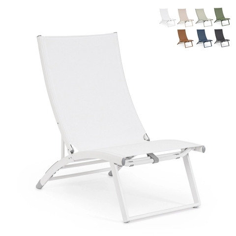 Silla de playa plegable sillón lounge reclinable Bizzotto Taylor Promoción