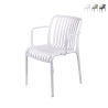 Silla de exterior con reposabrazos diseño moderno apilable Lamua Rebajas