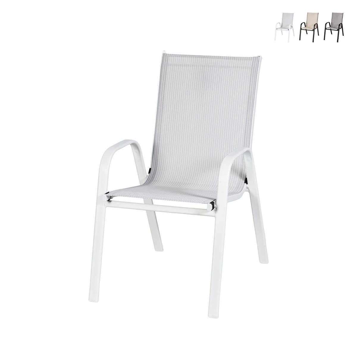 Silla moderna de jardín exterior con apoyabrazos Kirel Oferta Silla moderna de jardín exterior con apoyabrazos Kirel Oferta