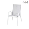 Silla moderna de jardín exterior con apoyabrazos Kirel Oferta