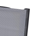 Silla de jardín exterior en aluminio con reposabrazos Tropea Elección