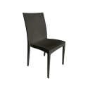 Silla de jardín en polipropileno efecto ratán New Magic Rebajas