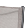 Silla de jardín exterior con brazos diseño moderno apilable Hawaii Elección