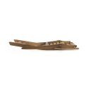 Silla plegable para interior y exterior con reposabrazos, madera de acacia Bali Oferta