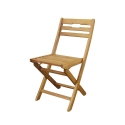 Silla plegable de madera para interior y exterior Bali Promoción