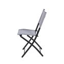Silla plegable de exterior con estructura de hierro y poliéster PVC Maratea Venta