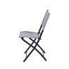 Silla plegable de exterior con estructura de hierro y poliéster PVC Maratea Venta